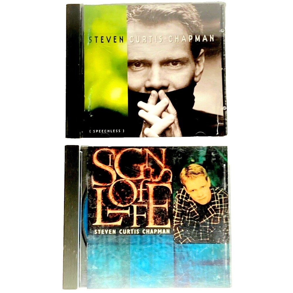 Steven Curtis Chapman 2 CDs Signs of Life Speechless Contemporary Gospel Church